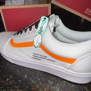 Coutie vans “Human Error” Size 11.5